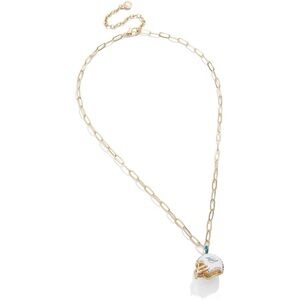 Bauble Bar Miami Dolphins Helmet Necklace